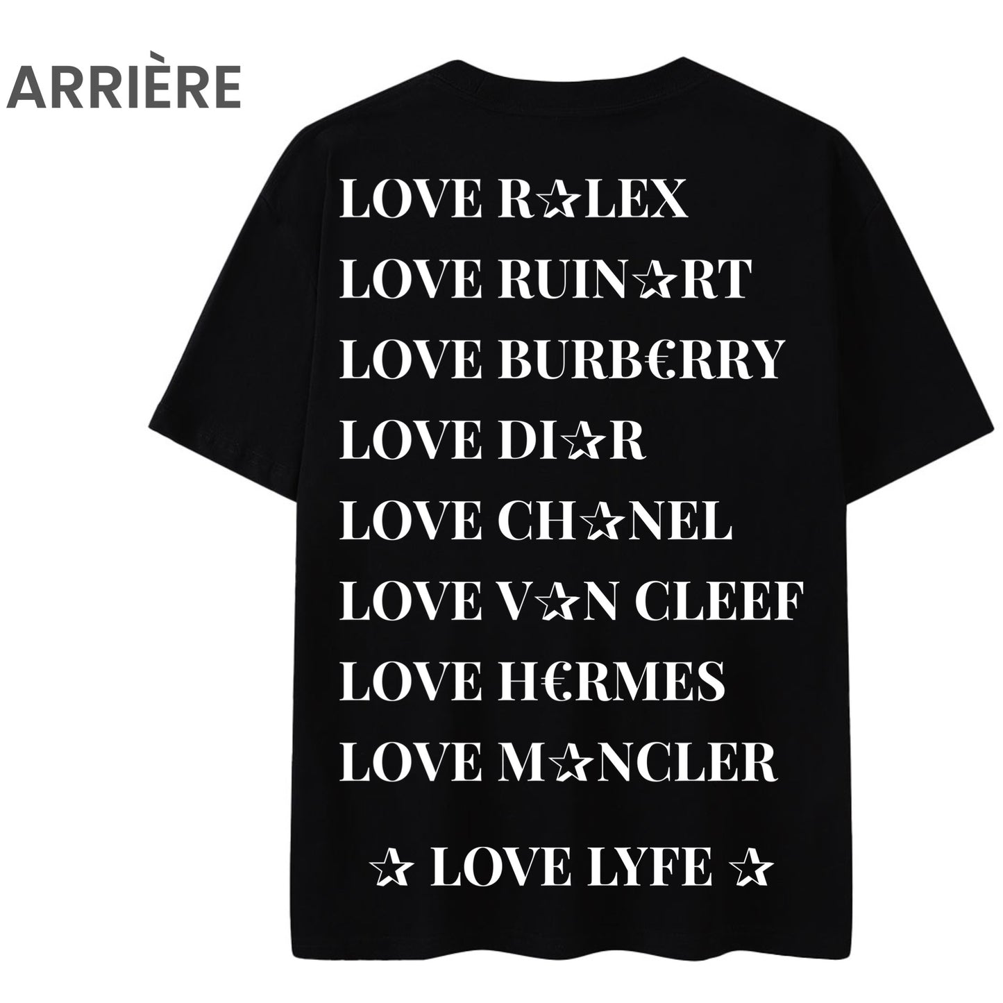 T-shirt RICH LOVE edition